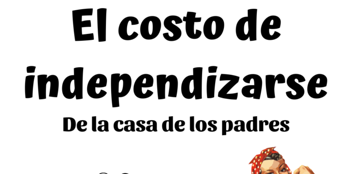 El costo de independizarse… de la casa de los padres